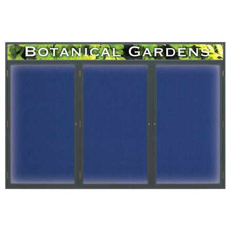 United Visual Products Open Faced Traditional Rounded Corkboard UV642ARC-WHITE-COBACC